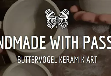 Buttervogel Keramik Art