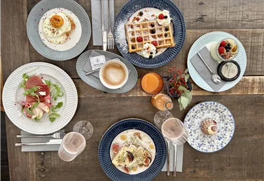 Fika Bunt Volles Frühstück