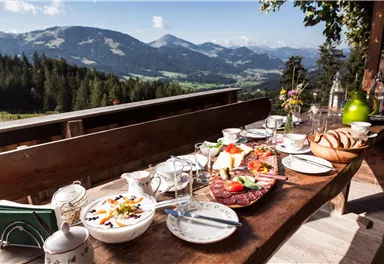 Frühstück am Berg