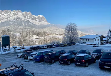 Going_Parkplatz Bergbahn_Winter_2_Wilder Kaiser