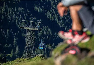 Hornbahn im Sommer