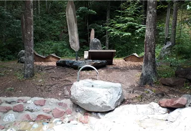 Scheffau_Trinkwasser-Brunnen_Meditationsplatz_Wilder Kaiser