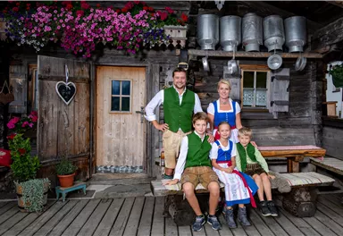 Söll_Au Hochalm Hütte_Familie_Horngacher