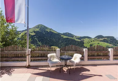 Söll_Gemeinschaftsterrasse_Wilder Kaiser