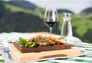 Söll_Genussgericht vom Gruberhof_Wilder Kaiser