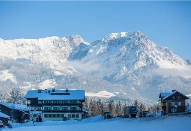 Söll_Landgasthof Bocking im Winter_Wilder Kaiser