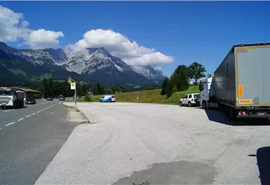 Söll_Parkplatz Bocking1_Wilder Kaiser