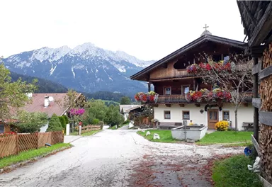Söll_Trinkwasser-Brunnen_Sojertrog_Wilder Kaiser