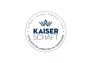 A logo from Kaiser Schaft that promotes alternative work in tourism. The font is designed to be modern and clear.