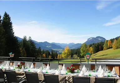 Traumhafter Weitblick von der Terrasse
