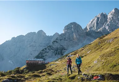 Wandern bei der Gruttenhütte