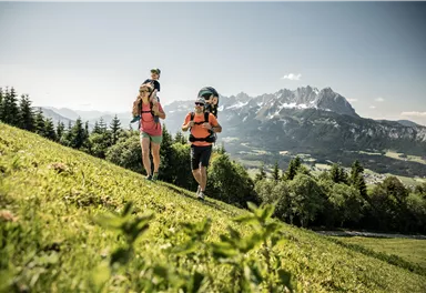 Wandern Familie - St. Johann