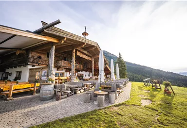 Wochenbrunner Alm Südterrasse