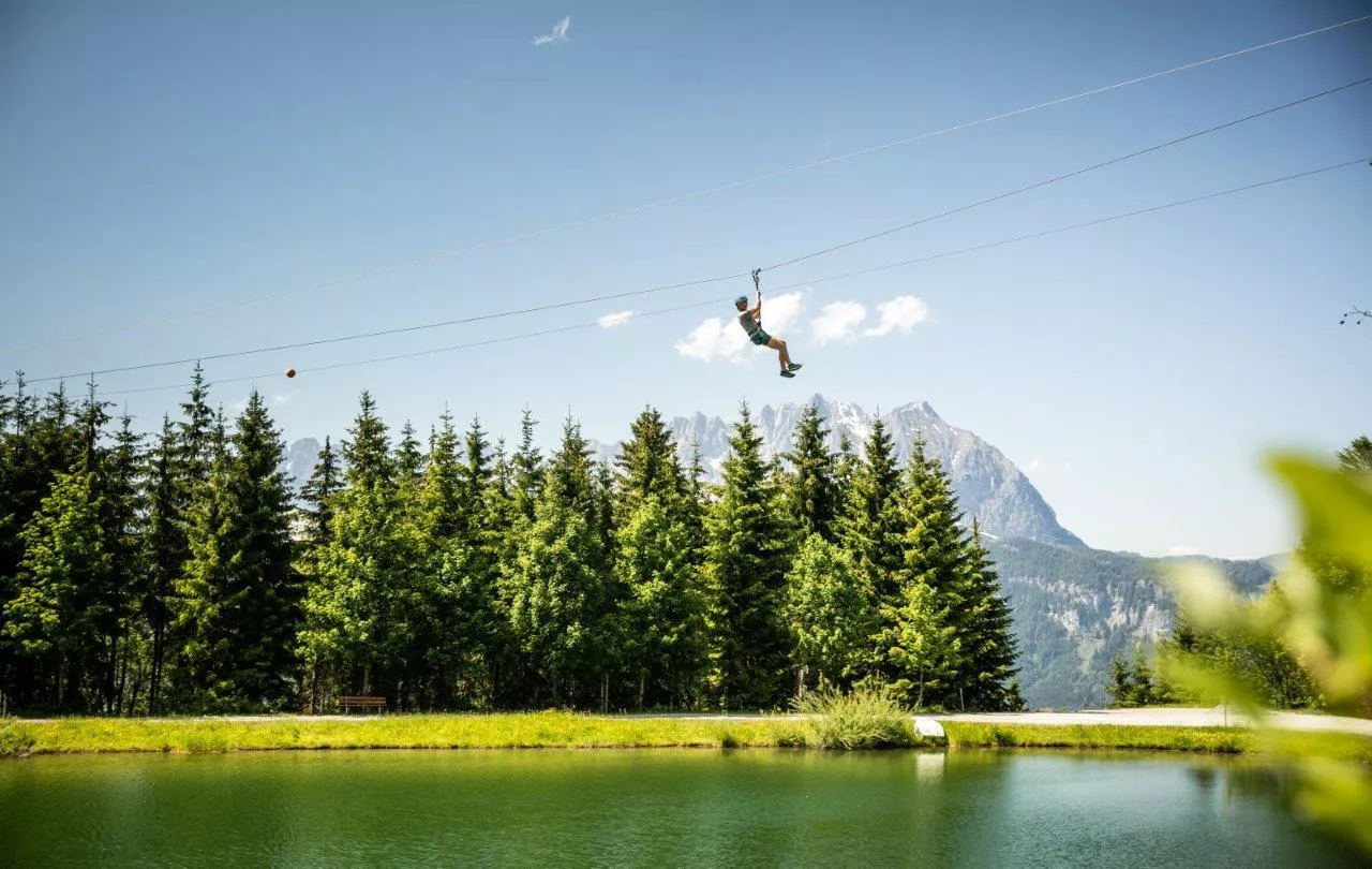 Kletterwald Hornpark & Mountaincart St. Johann