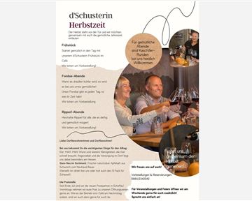 D'Schusterin_Scheffau_Herbstangebote2026