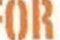 A simple lettering in orange on a white background. The text reads "FIT FOR LIFE".