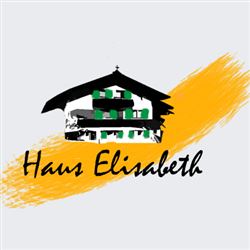 A simple logo of a house with a green window frame and a yellow background. Below it is the name "Haus Elisabeth" in cursive font.