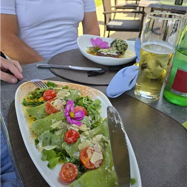 Craving "Schlutzkrapferl" at the inn Bärnstatt/Hinterstein...