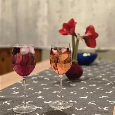 Enjoy a glass of wine...