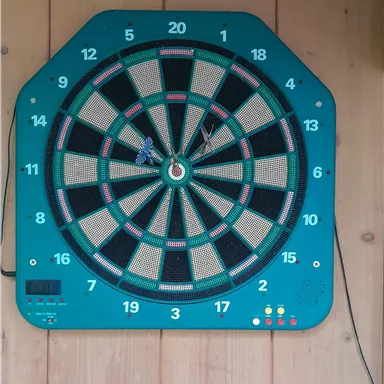 After a hike, another round of "darts" or a table tennis match.....
