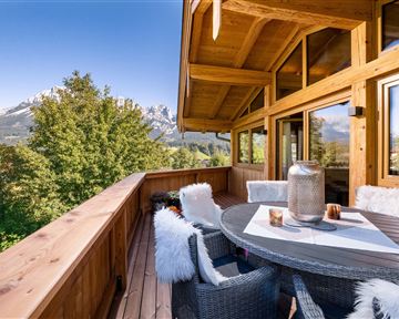 Kaiserwohl Chalet Going bei Kitzbühel mit Kaiserblick direkt am Astberglift