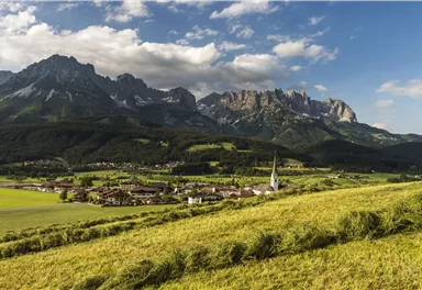 Ellmau_Ortsansicht_Wilder Kaiser