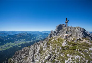 Going_Maukspitze_Gipfelkreuz_Wilder Kaiser