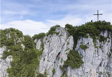 s'Schuastagangl via ferrata Steinplatte