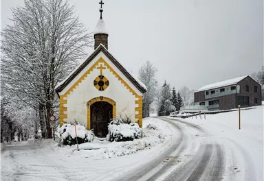 Pirchmoos chapel winter