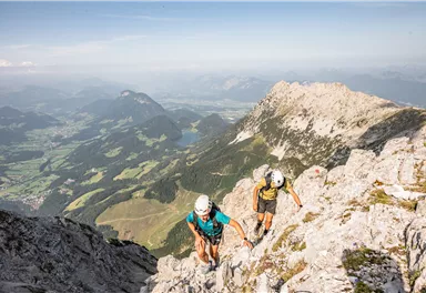 Scheffau_Aufstieg Treffauer_Wilder Kaiser