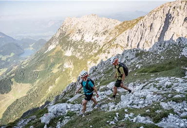 Scheffau_Aufstieg Treffauer_Wilder Kaiser