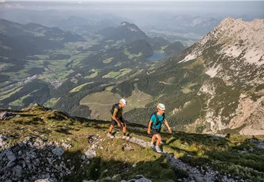 Scheffau_Aufstieg Treffauer_Wilder Kaiser