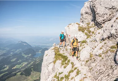 Scheffau_Aufstieg Treffauer_Wilder Kaiser
