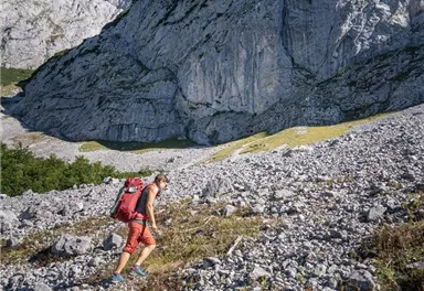 Scheffau_Kletterzustieg Multerkarwand_Wilder Kaiser