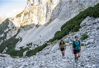 Scheffau_Steig ins Schneekar_Wilder Kaiser