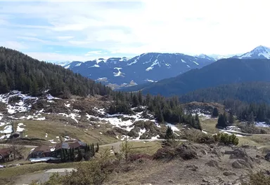 Scheffau_Walleralm_Aussicht vom Kreuz_Februar_März