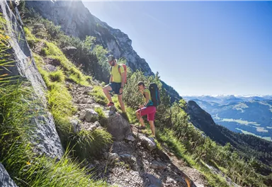 Scheffau_Wandern Wasserfall_Wilder Kaiser