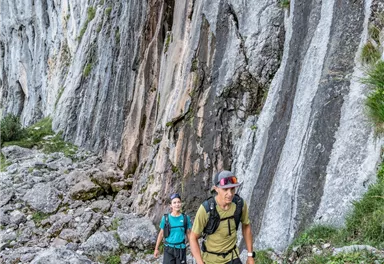 Scheffau_Wasserfall Richtung Schneekar_Wilder Kaiser