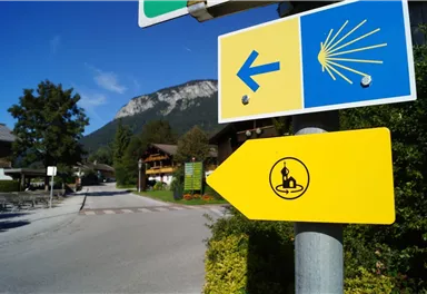Söll_Dorfrunde_Beschilderung_Wilder Kaiser