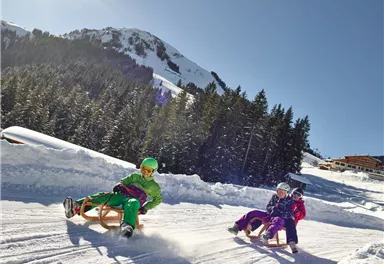 Söll_Rodeln_Rodelbahn Hexenritt_Wilder Kaiser