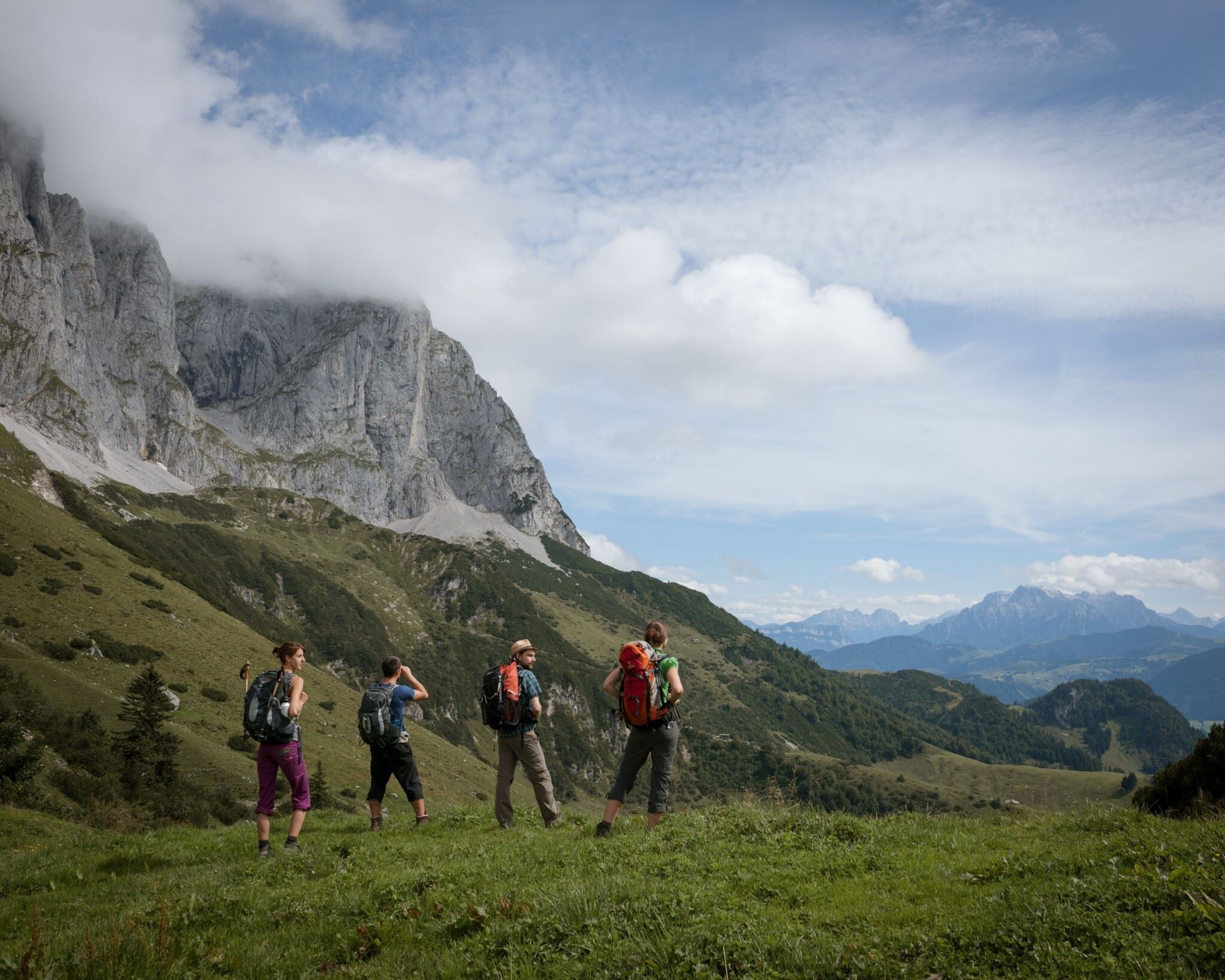 Adlerweg-Etappe 01: St. Johann – Gaudeamushütte