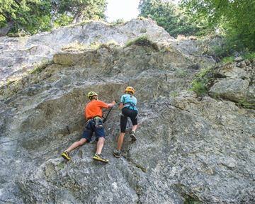 Übungsklettersteig_Wilder Kaiser