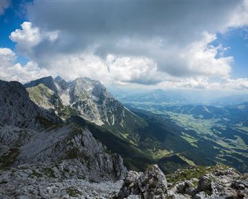 Scheffau_Scheffauer_Ausblick_Wilder Kaiser