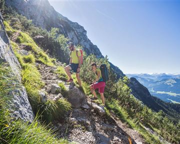 Scheffau_Wandern Wasserfall_Wilder Kaiser