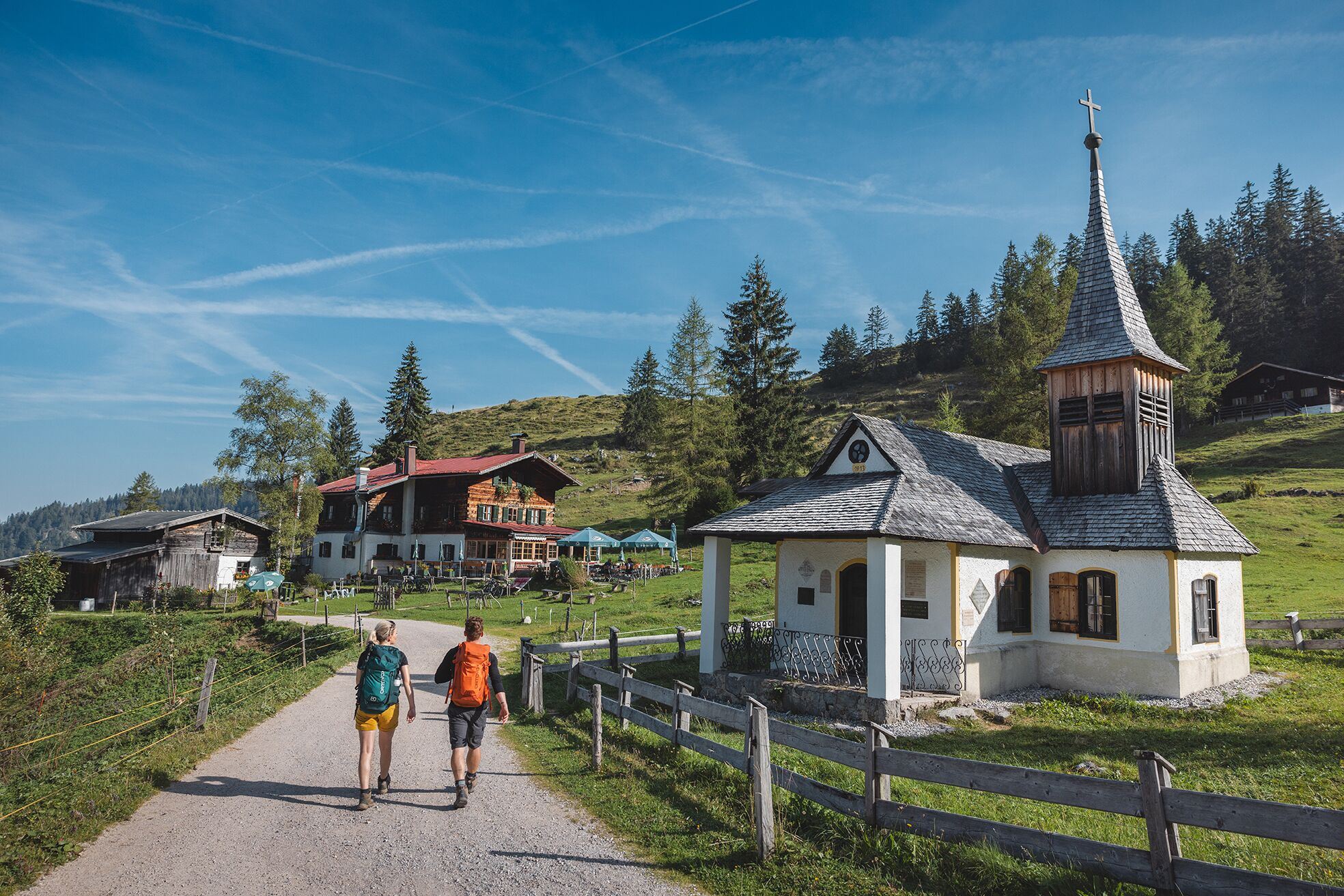 Kaiserkrone - Zustieg/Abstieg Kufstein, Kaiserlift-Kaindlhütte